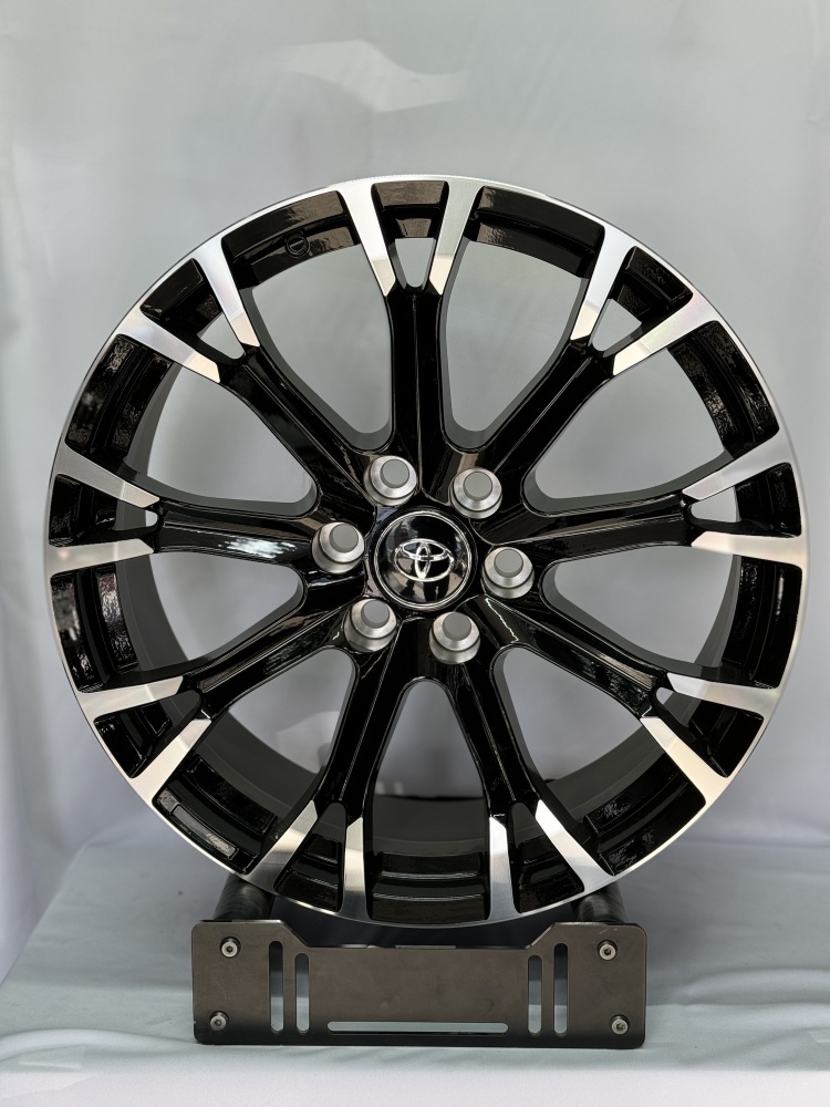Top Grade 1899 9x22/6x139.7 D95.1 ET25 4 диска черный, серебристый