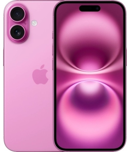 Смартфон Apple iPhone 16 128Gb Dual Sim розовый