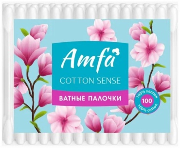 Amfa ватные палочки 2518 100 шт
