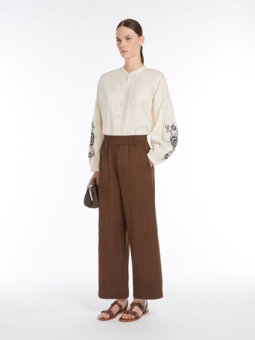 Повседневные брюки Max Mara коричневый