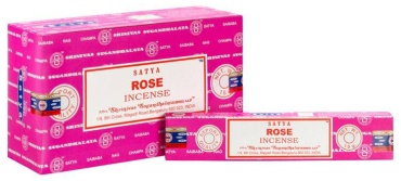 Satya благовония палочки ROSE 12 шт