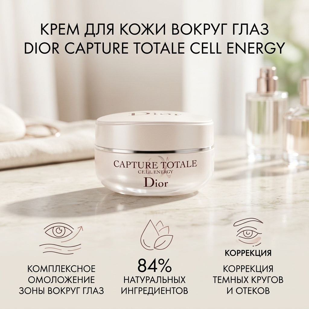 Dior Capture Totale Cell Energy Eye Crème крем 15 мл