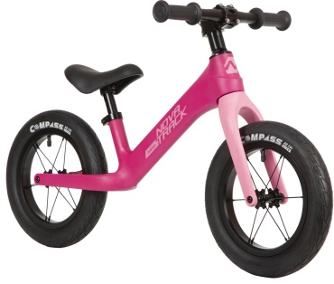 Велосипед Novatrack Беговел NOVATRACK 12" INDIGO 2025 6.5 дюймов розовый