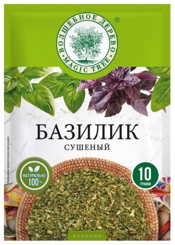 ВОЛШЕБНОЕ ДЕРЕВО базилик сушеный 10 г