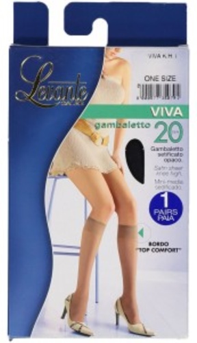 Гольфы Levante VIVA20 черный one size