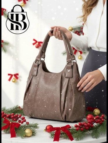 Сумка шоппер ICONIC BAGS искусственная кожа бежевый