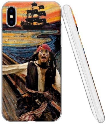 Чехол Mcover для Apple iPhone X, iPhone Xs рисунок