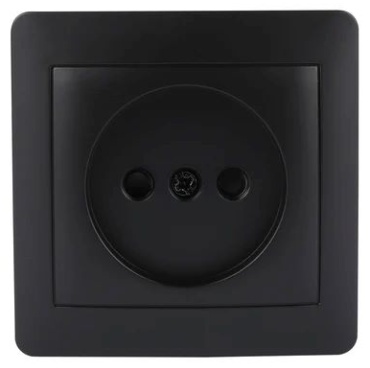 Розетка TEKLED 303-03092, черный