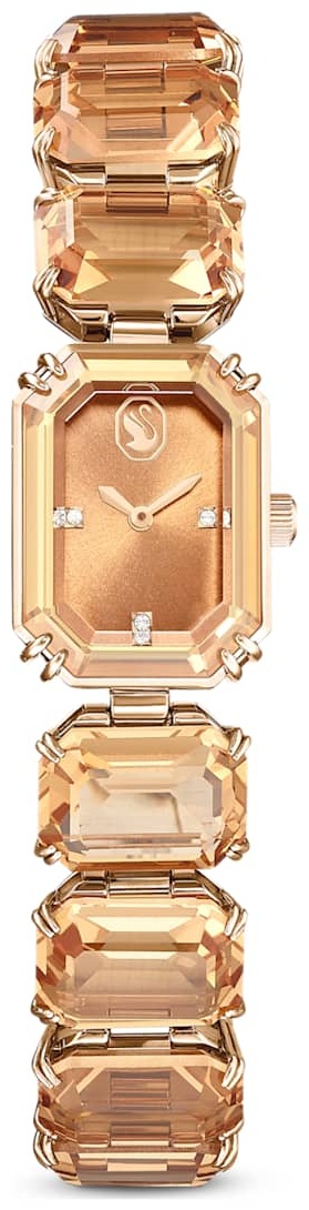 Кварцевые Swarovski 5729841MILLENIA:MB TOPAZ/TOPAZ/PCG Часы нержавеющая сталь
