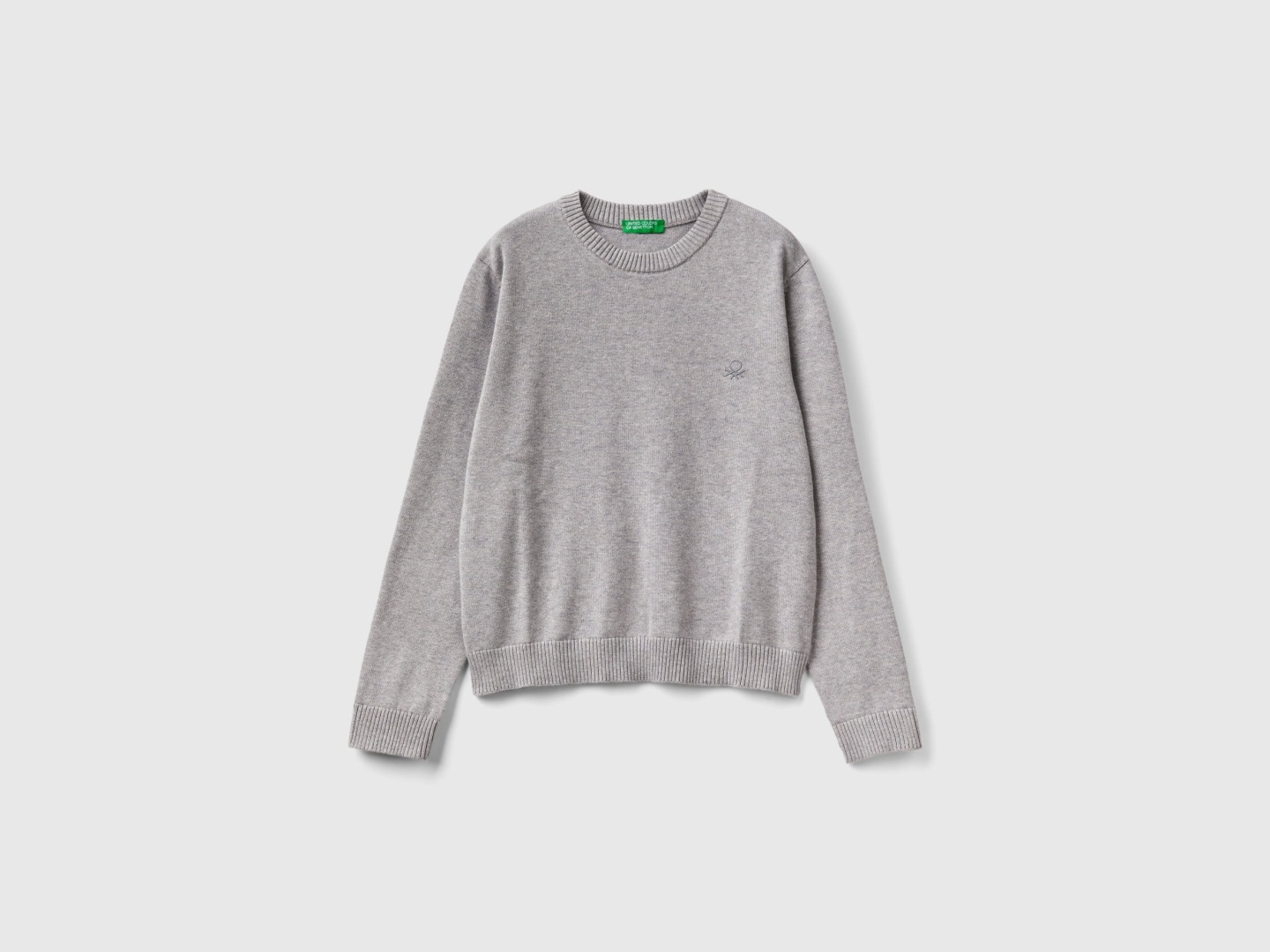 Джемпер UNITED COLORS OF BENETTON серый
