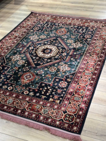 Ковер British Asia Home 100x200 см, короткий ворс, Иран