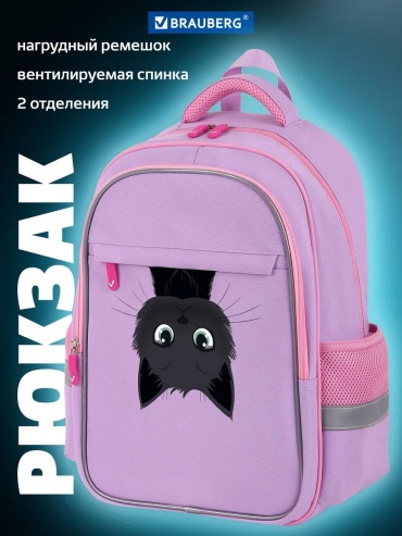 Комплект Brauberg нейлон розовый