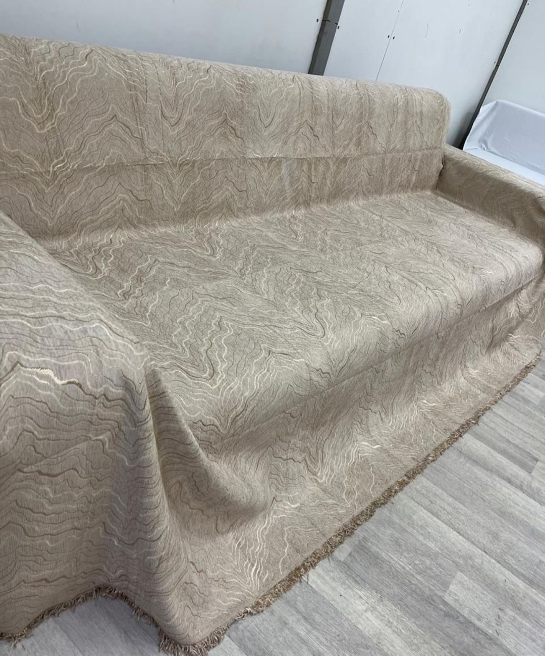 Textiles дивандек для дивана 456582264 бежевый 180*200