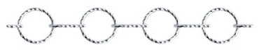 Diamant BRA-DI-925-0119353-19 длина 19 см, вес 5.61 г серебро, плетение якорное