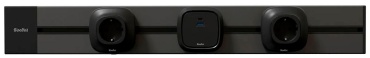 Shelbi накладная SPT-2S-1U1C-05M-B, USB-розетка цвет черный