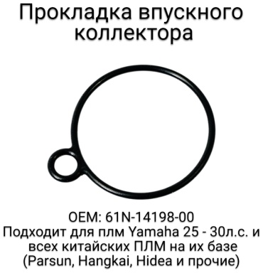 Кольцо уплотнительное Skipper SK-61N-14198-00