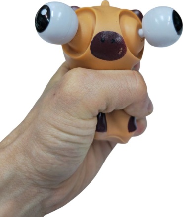 Игрушка-мялка Игрушки Со Склада HY9309 коричневый