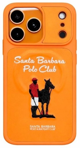 Чехол Santa Barbara Polo & Racquet Club для Apple iPhone 17 Pro Max оранжевый