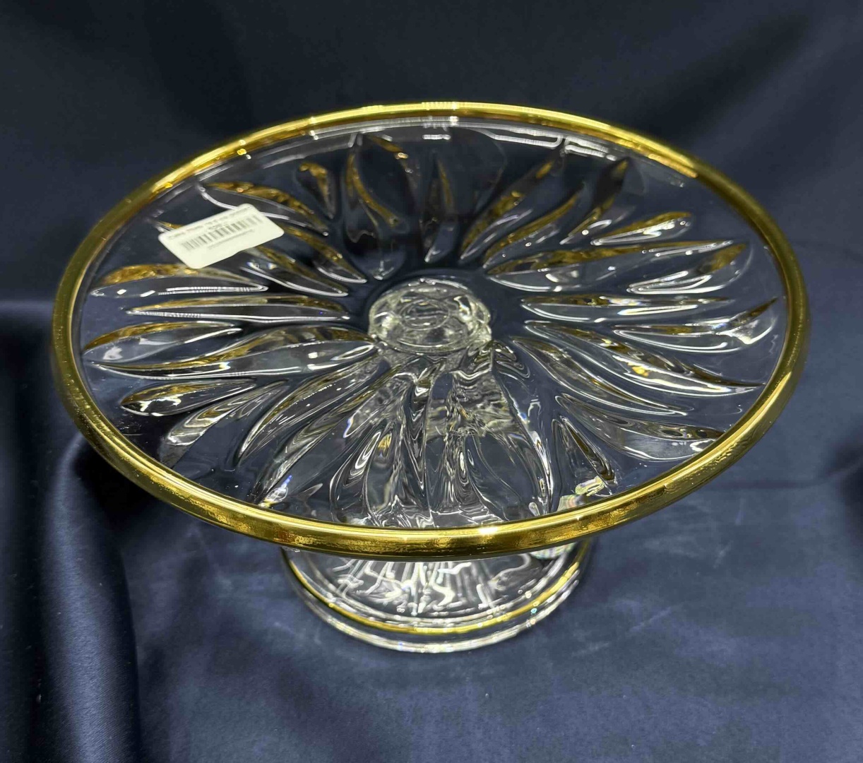 Astra Gold лимонница Cake plate 19.5/A00GG-6g8L круглая 1 шт, хрусталь