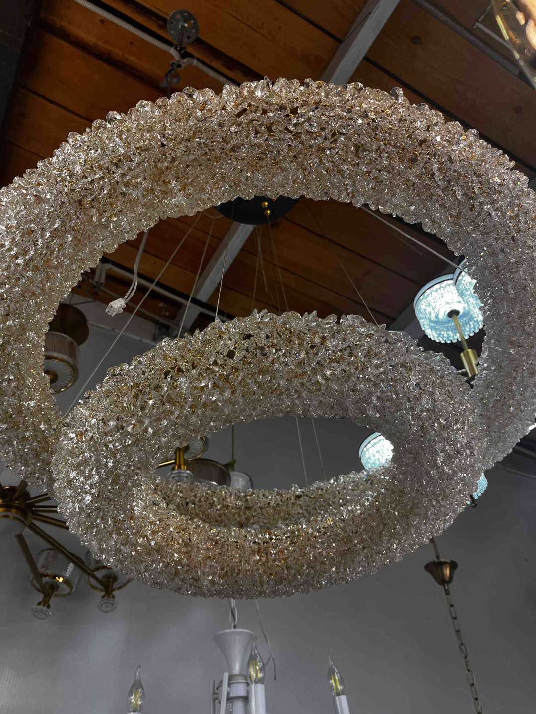 Люстра подвесная LED, кол-во ламп: 2 шт
