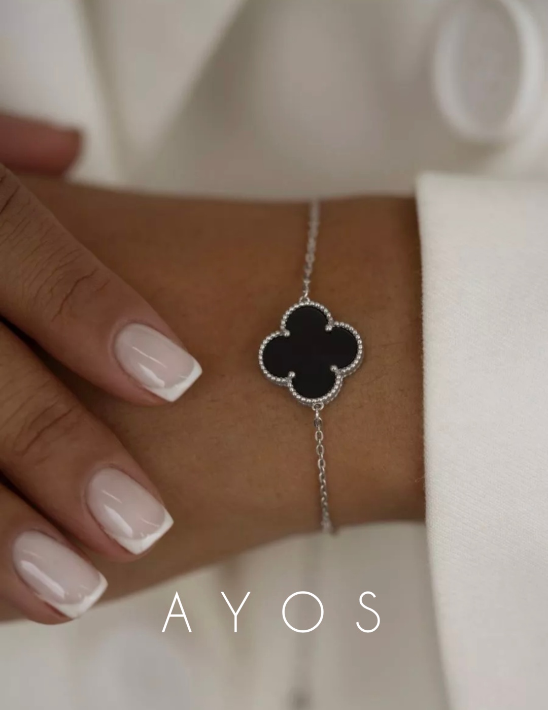 AYOS VC Silver Sterling 925 Original длина 18 см, вес 2.1 г серебро, плетение теннис