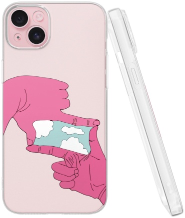 Чехол Mcover для Apple iPhone 15 Plus рисунок