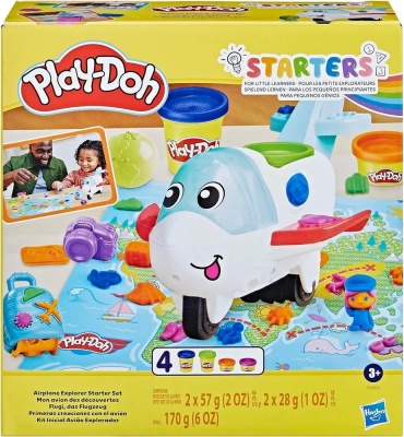 Play-Doh Airplane Explorer 4 цвета