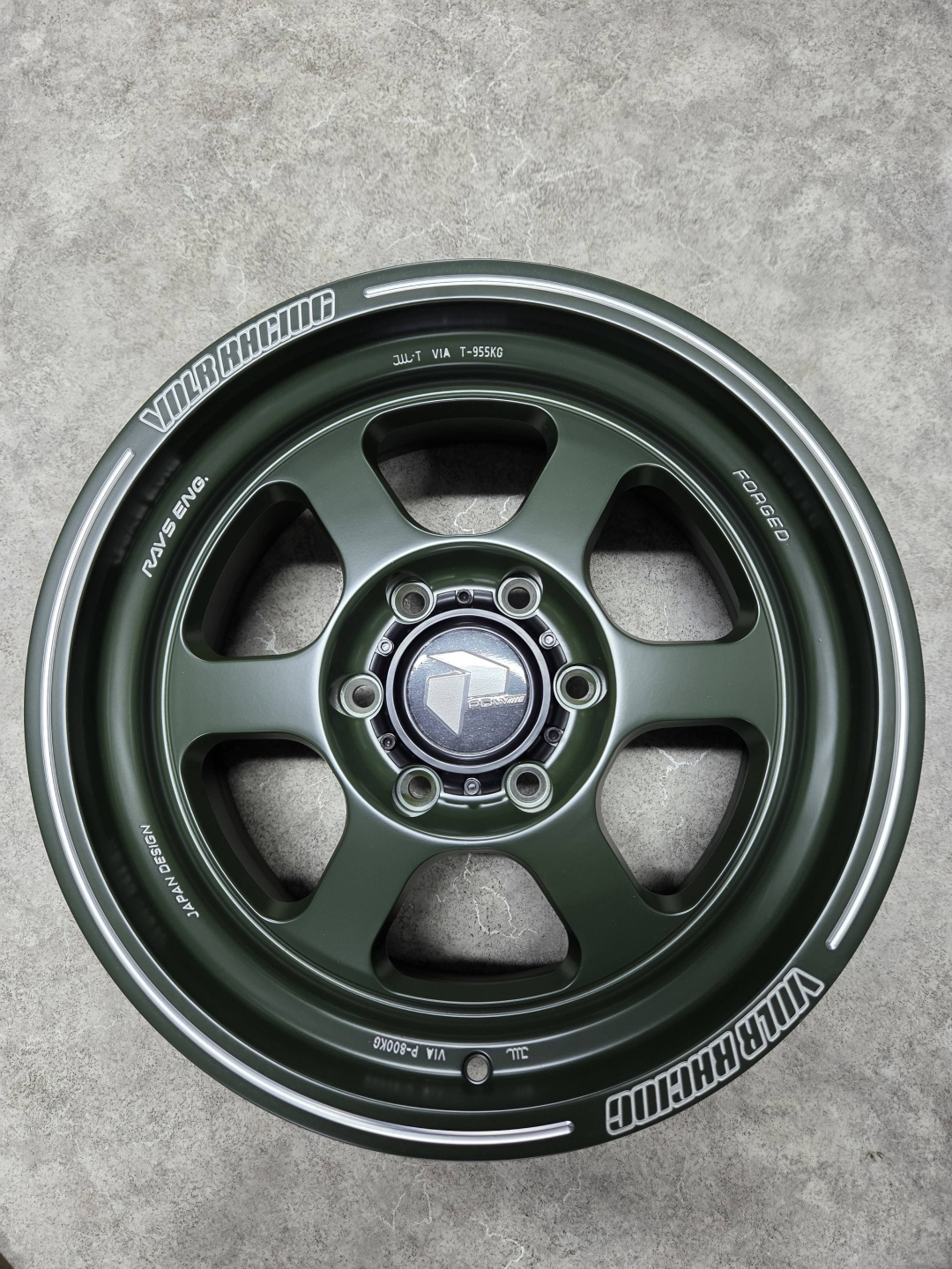Rays Pdw1 9x17/6x139.7 D110.1 ET0 4 диска зеленый