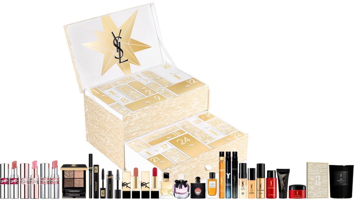 Yves Saint Laurent ADVENT CALENDAR HOLIDAY 2025 адвент календарь для женщин