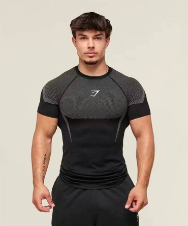 Рашгард Gymshark серый