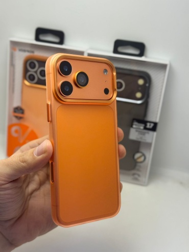 Чехол Unique Case для Apple iPhone 17 Pro Max оранжевый