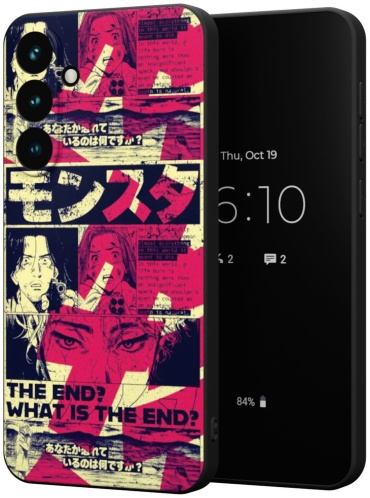 Чехол Mcover для Samsung S24 FE рисунок