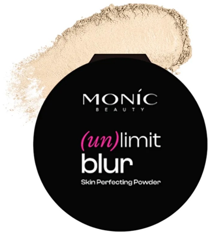 Пудра Monic beauty (UN)LIMIT Компактная пудра с эффектом SOFT FOCUS сухая тон 01 VERY FAIR светло-бежевый