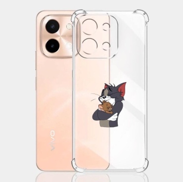 Чехол DiCase для Vivo Y28 прозрачный