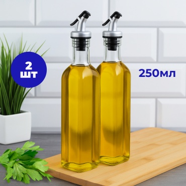 BayStore бутылка набор бутылок для масла 250мл, стекло
