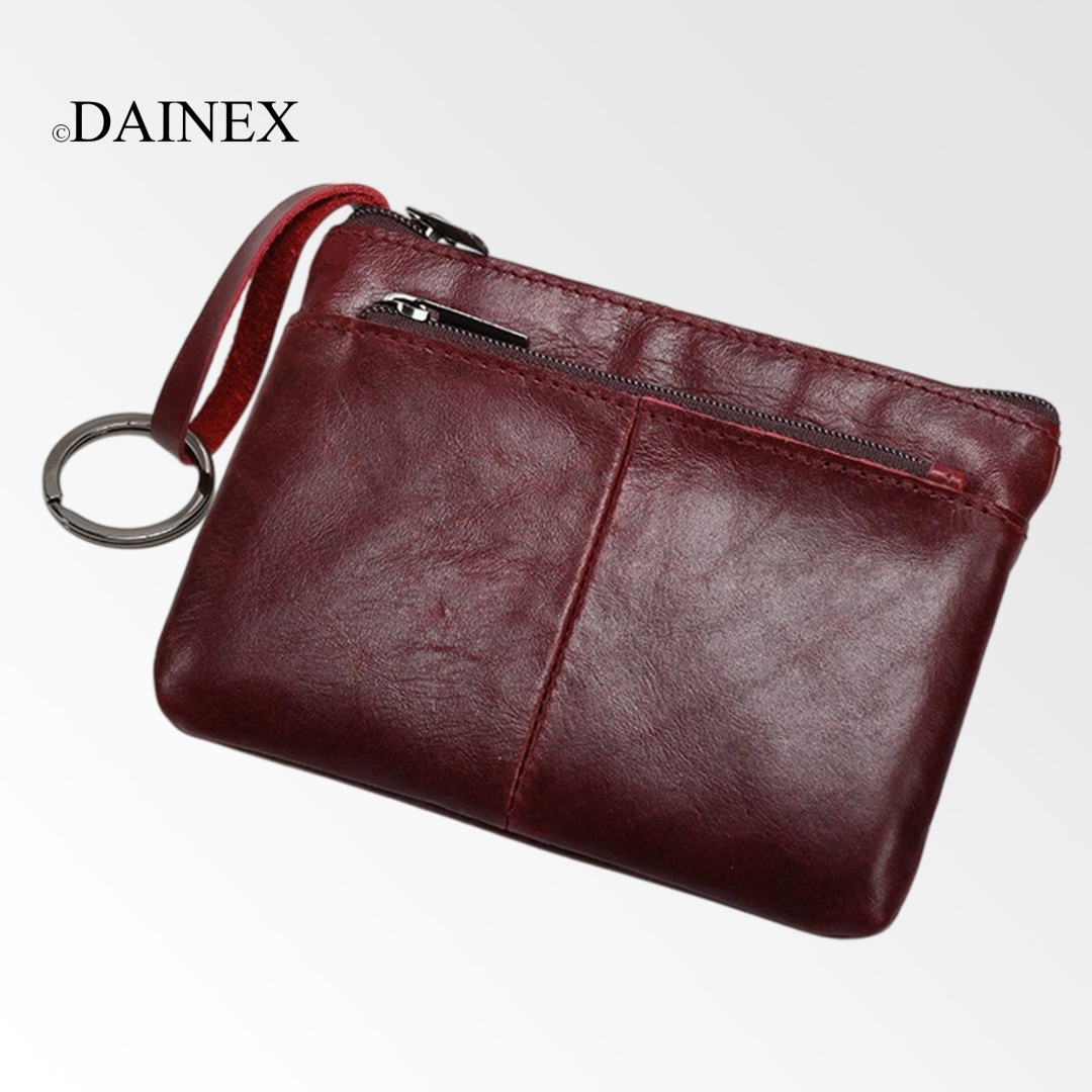 Кошелек DAINEX натуральная кожа винный