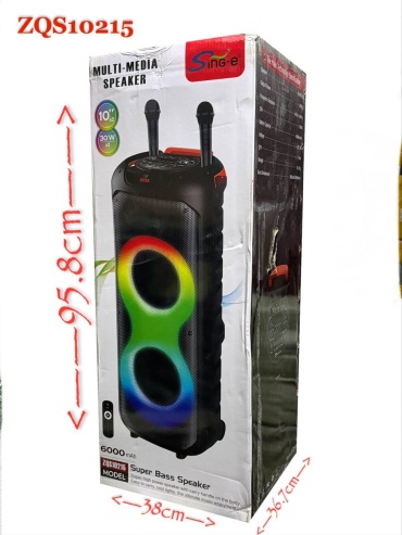 Портативная колонка SinG-e ZQS 10215 черный