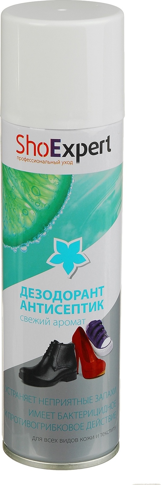 ShoExpert дезодорант бесцветный, Антисептик