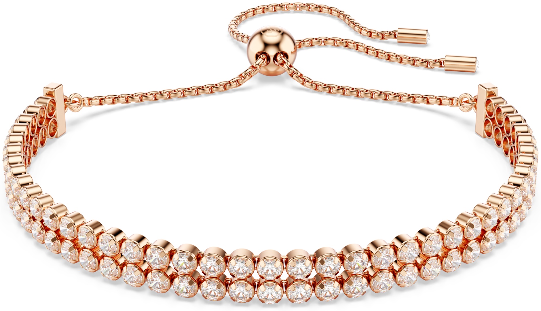 Swarovski длина 17 см бижутерный сплав, кристаллы Swarovski