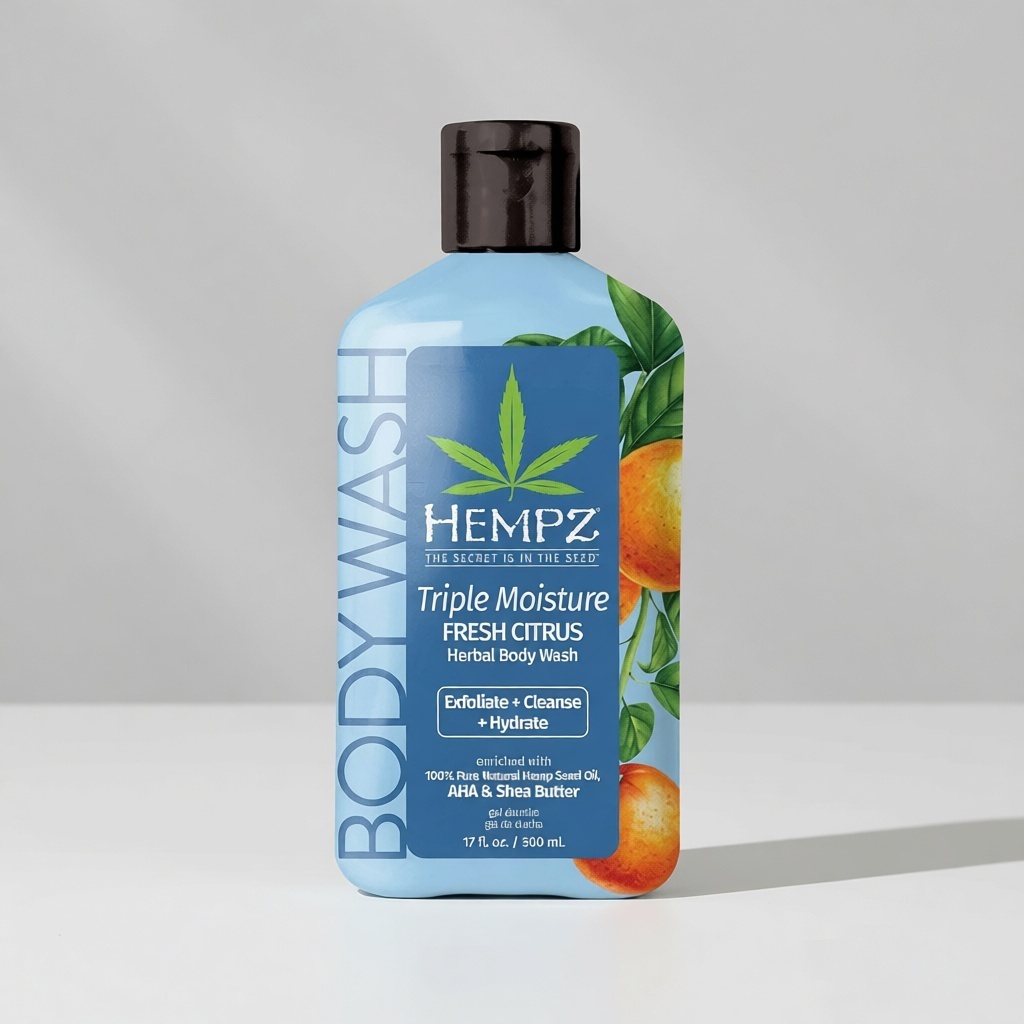 Hempz Гель для душа Hempz Triple Moisture Fresh Citrus 500 мл гель 500 мл