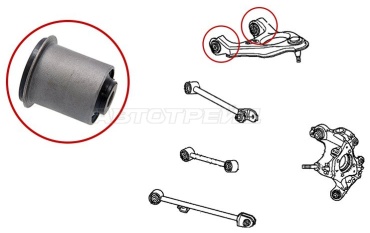 SAT сайлентблок рычага подвески ST-52510-TL0-E01B