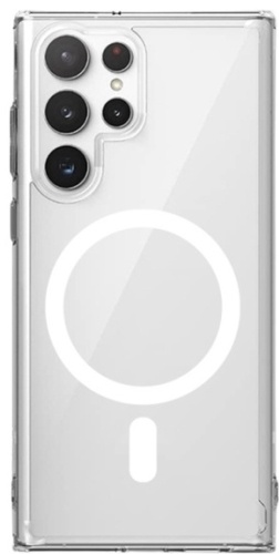 Чехол msin для Samsung Galaxy S23 Ultra прозрачный