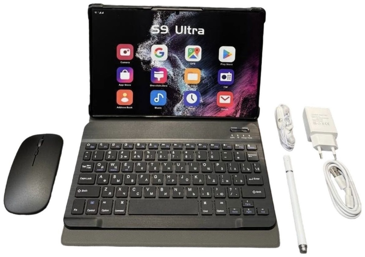 Планшет OZCT Планшет OZCT Pro S9 Ultra 10.1 дюйм 16 Гб/512 Гб черный