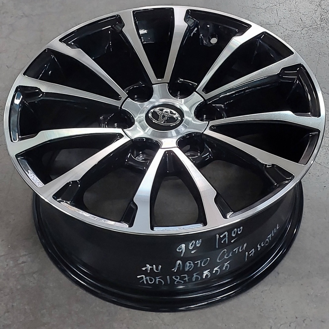 Original Series Wheels R17 TOYOTA PRADO ТЦ АВТО СИТИ 17-БУТИК АЛМАТЫ 7.5x17/6x139.7 D106.1 ET25 4 диска черный, серебристый