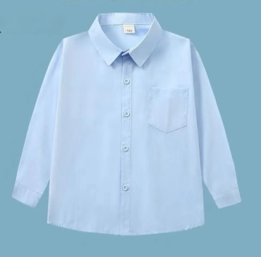 Рубашка прямая Kids collection голубой