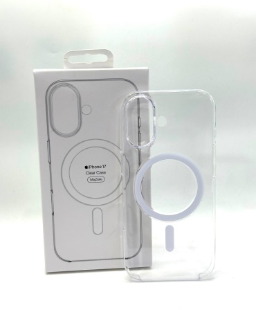 Чехол Clear Case для Apple iPhone 17 прозрачный