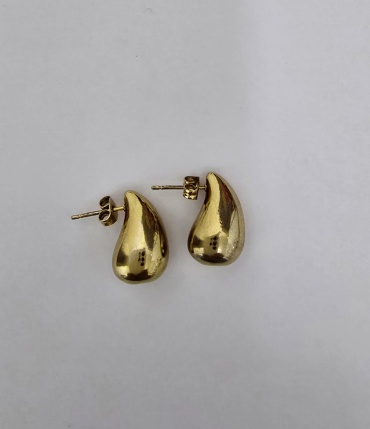 Серьги DiDi Jewelry титан, без вставок