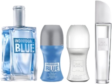 Avon Individual Blue Pur blanca парфюмерный набор 150 мл, унисекс