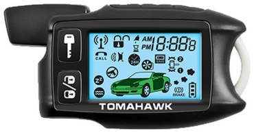 T9 брелок TOMAHAWK 9.5 черный