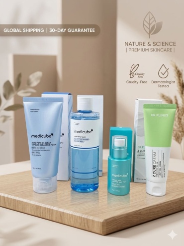 DR.PLINUS Z cure zero pore набор по уходу за лицом для женщин
